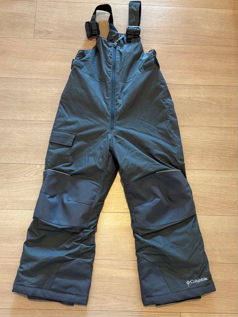 Columbia 子ども用 スキーウェア上下セット＋プロテクター、グローブ付