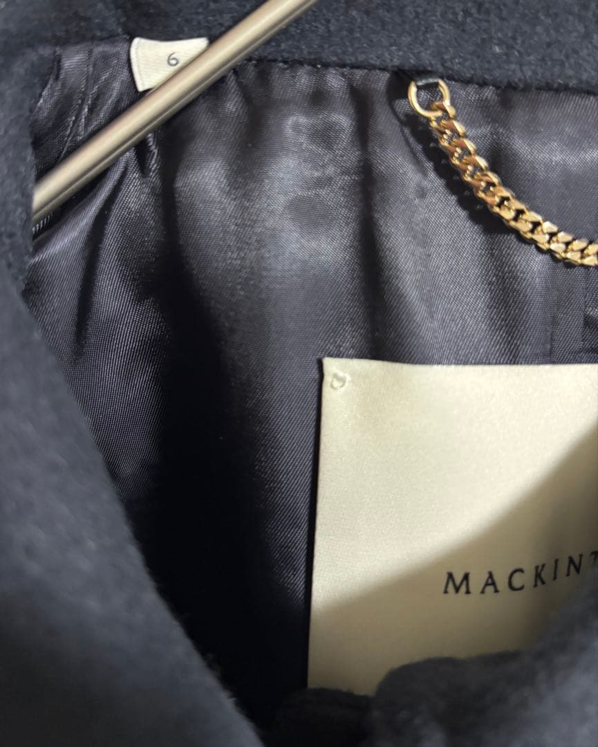 MACKINTOSH HUMBUE ハンビー ネイビー サイズ6