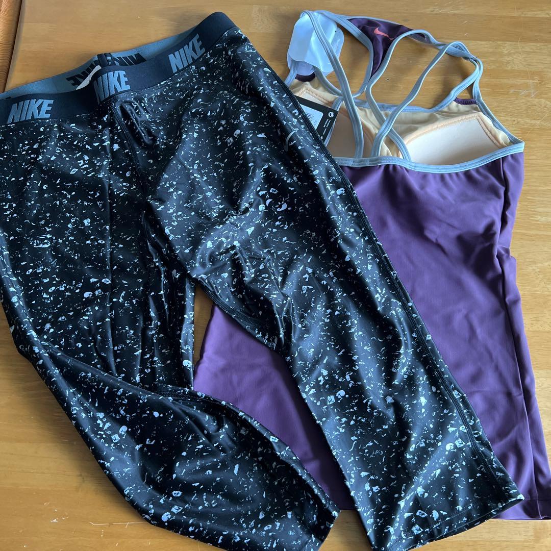 Nike レディース フィットネス スポーツ用水着 セット サイズXL