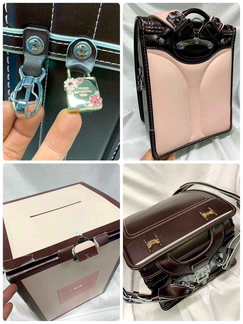 サマンサタバサ 新品未使用 ランドセル ツートンカラー 女の子 ピンク ブラウン