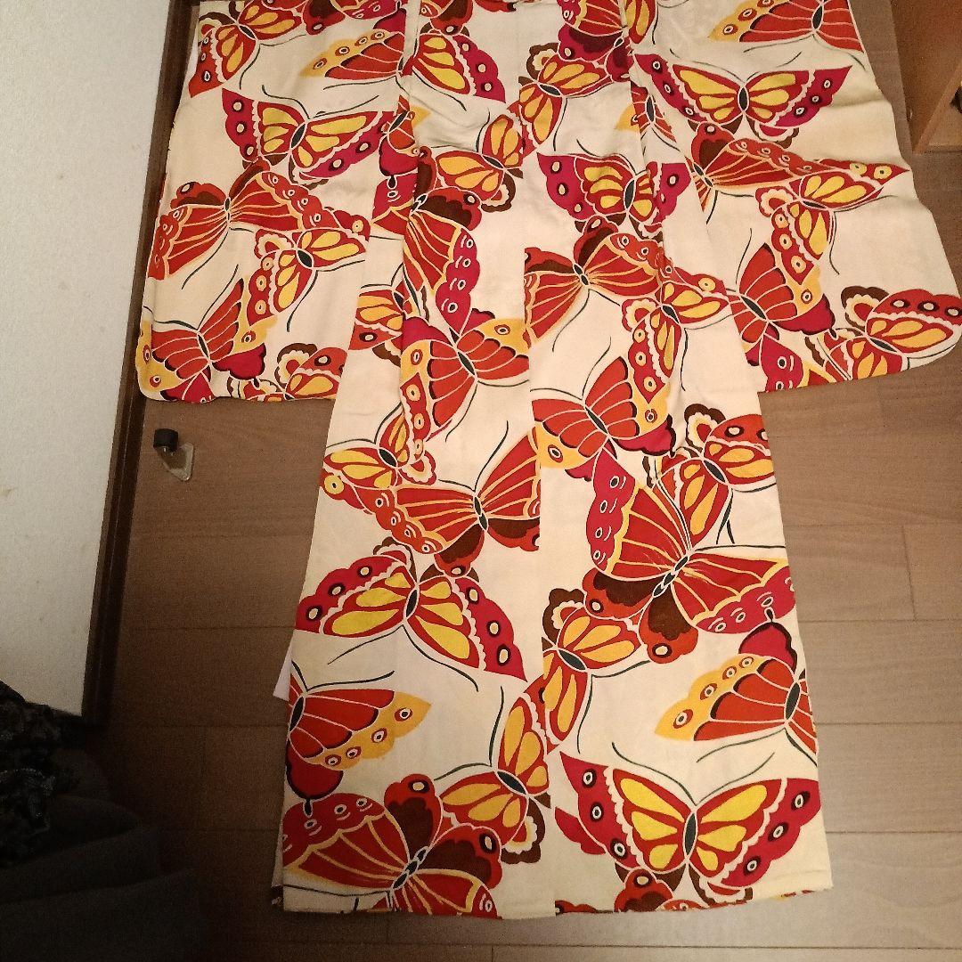 最終七五三5歳〜7歳正絹着物アンティーク誂え 4点セット♡昭和レトロ