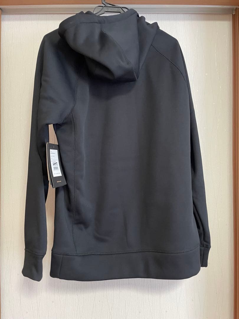 【値下げ】BURTON フード付きパーカー S サイズ 黒　新品　未使用