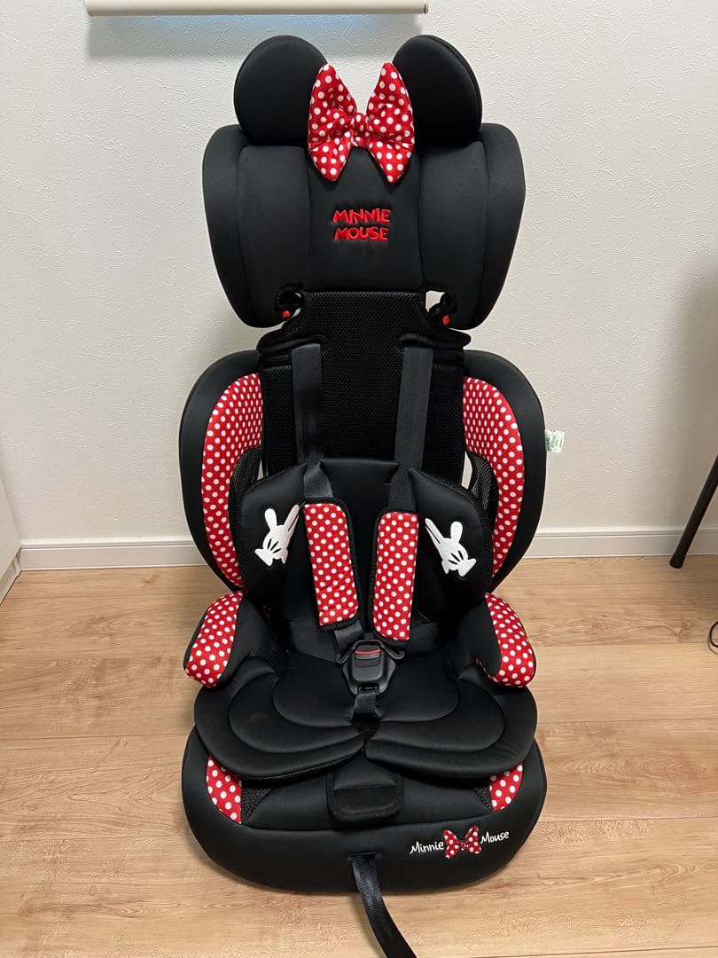 西松屋限定 ジュニアシート ミニーマウスモデル 3WAY 生産終了品