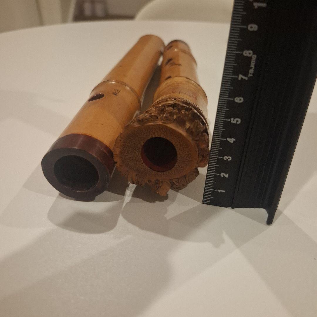 琴古流 尺八 坂野如延銘 時代和楽器