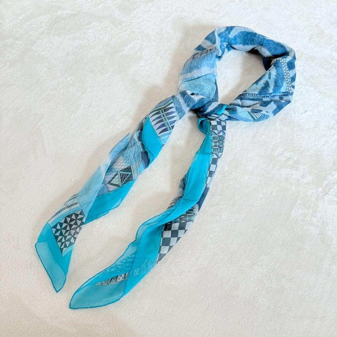 メルシー☆様専用 エルメス HERMES カレ140 & 巻き方カード モスリン