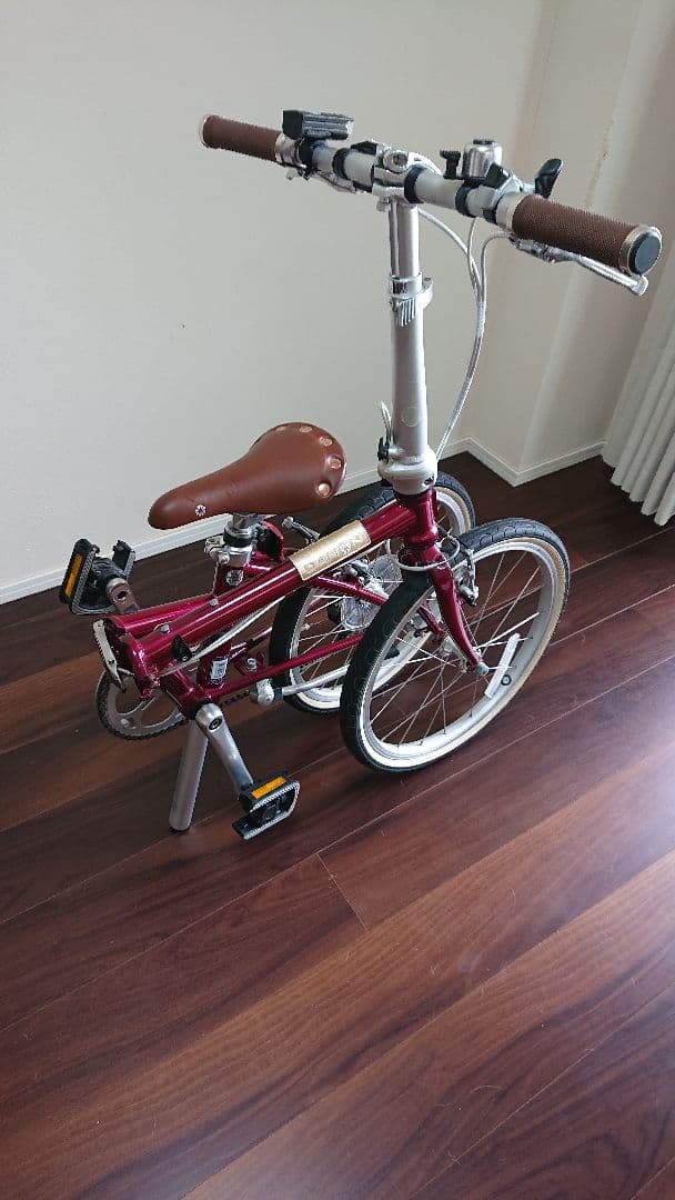 DAHON Boardwalk D7 20インチ ワインレッド