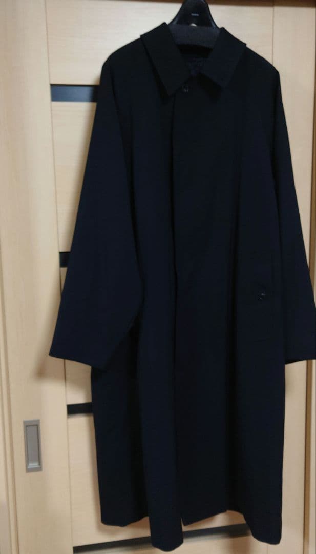 comoli 24AW ウールギャババルカラーコート