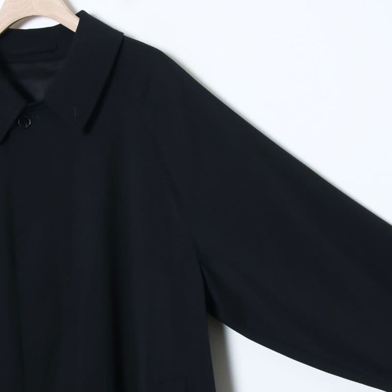 comoli 24AW ウールギャババルカラーコート
