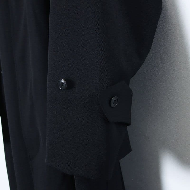 comoli 24AW ウールギャババルカラーコート