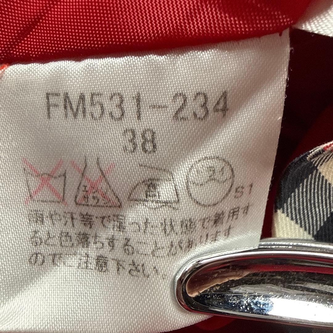 バーバリーブルーレーベル ノバチェック ワンピース 38 M ホースロゴ 希少