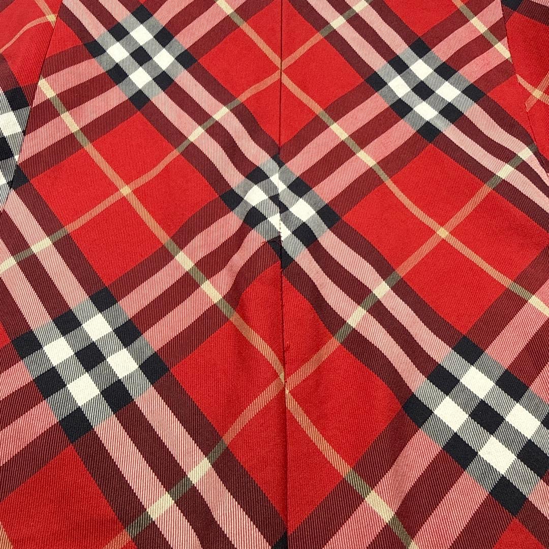 バーバリーブルーレーベル ノバチェック ワンピース 38 M ホースロゴ 希少