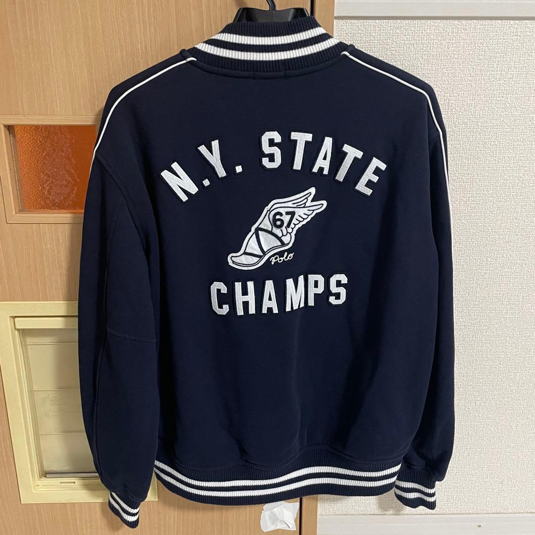 Polo Ralph Lauren フリース スタジアムジャケット　スタジャン