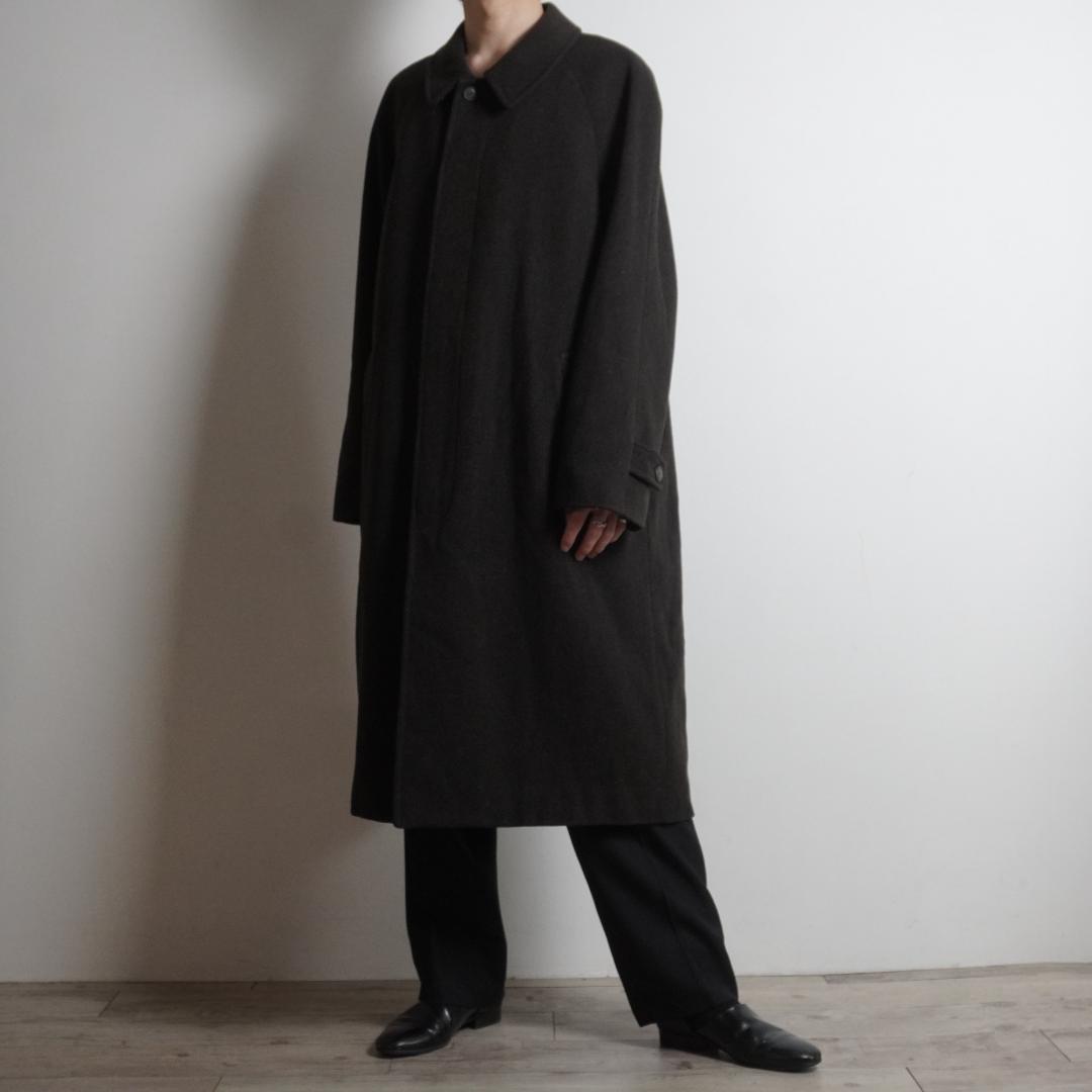 DURBAN ヘリンボーンウールステンカラーコート ブラウン/RW301 - メルカリ