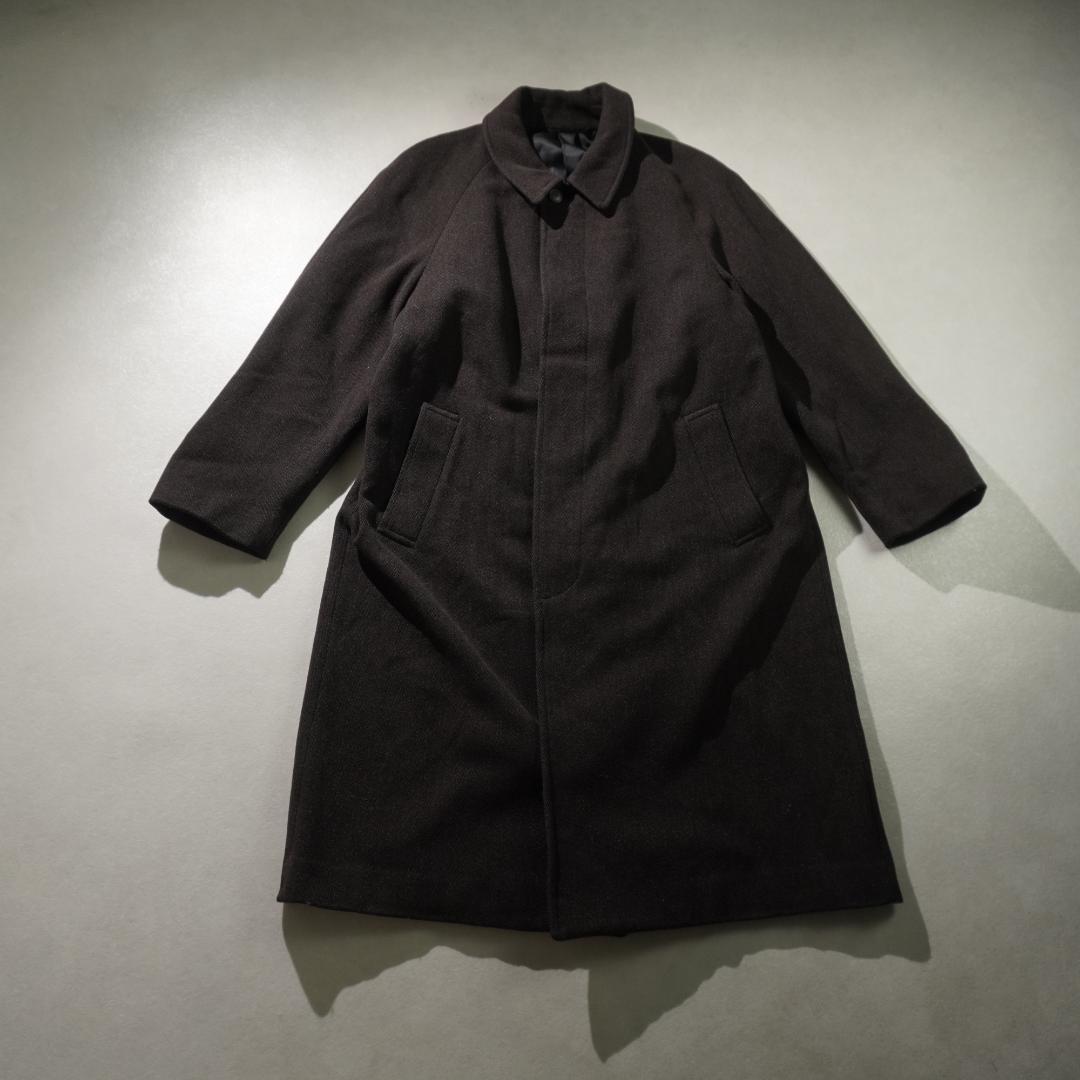 DURBAN ヘリンボーンウールステンカラーコート ブラウン/RW301 - メルカリ