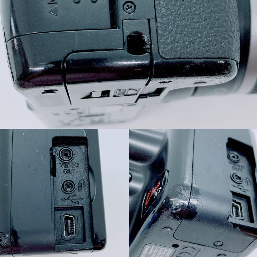 Canon キャノン　カメラ　一眼　レンズ　EOS Kiss X2 M358