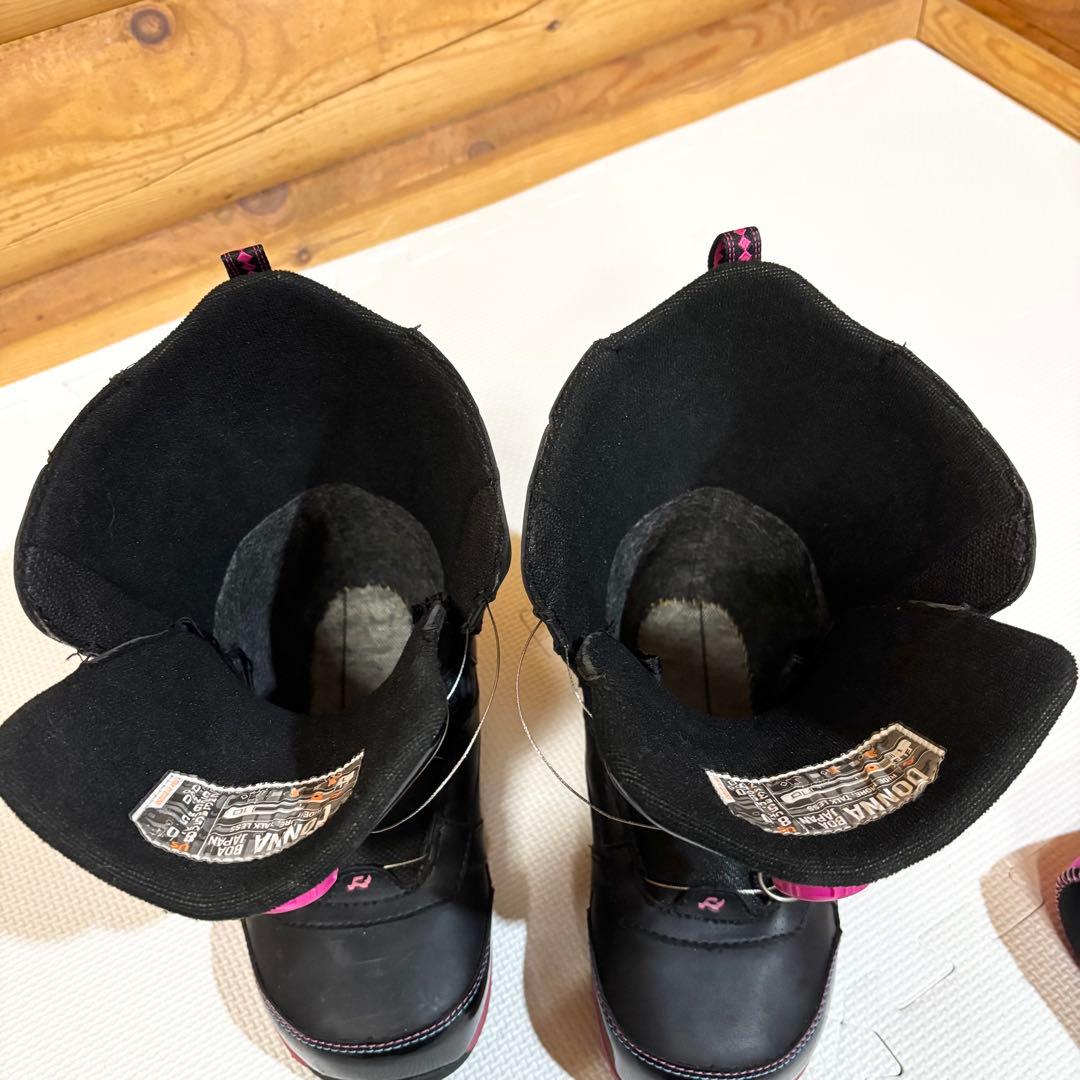 美品】RIDE ライド DONNA スノーボード BOA 25cm レディー