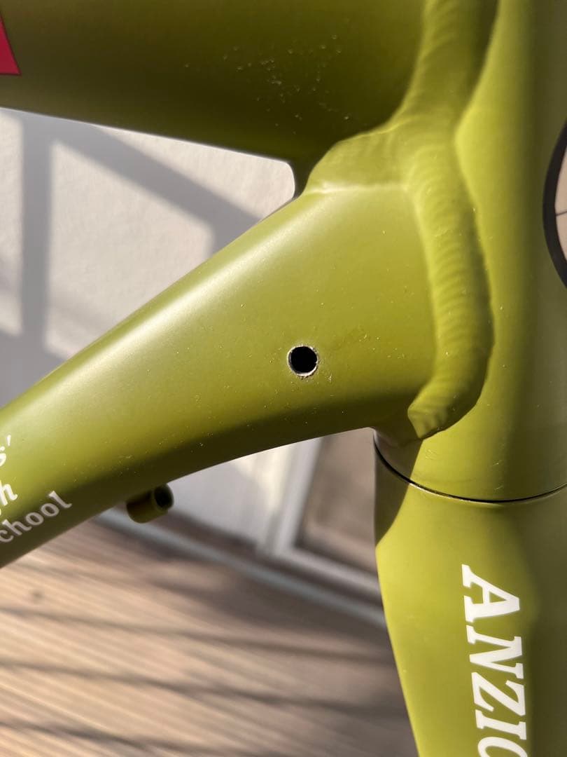 ESR製　ガールズ&パンツァーコラボ商品　　アンツィオ　ロードバイクフレーム