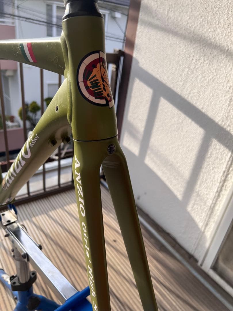 ESR製　ガールズ&パンツァーコラボ商品　　アンツィオ　ロードバイクフレーム