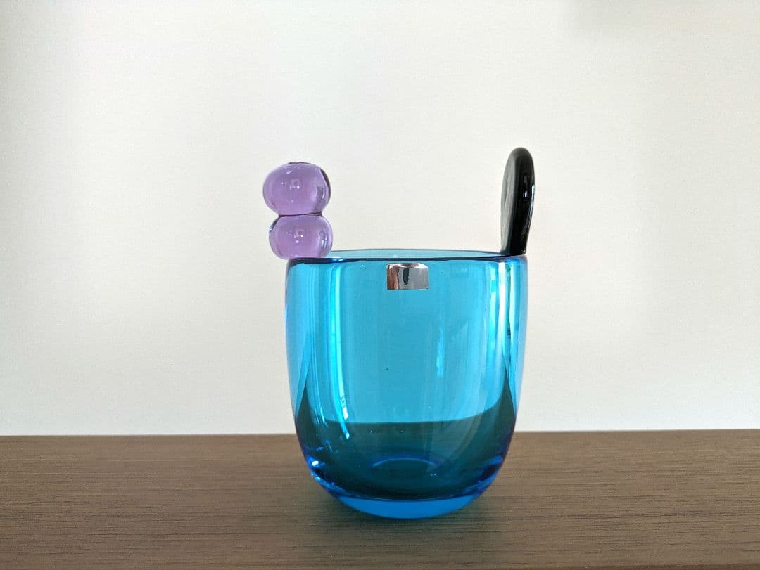 Pompom Vase　N527 　ブルー　ポムポムベース　オイヴァ・トイッカ