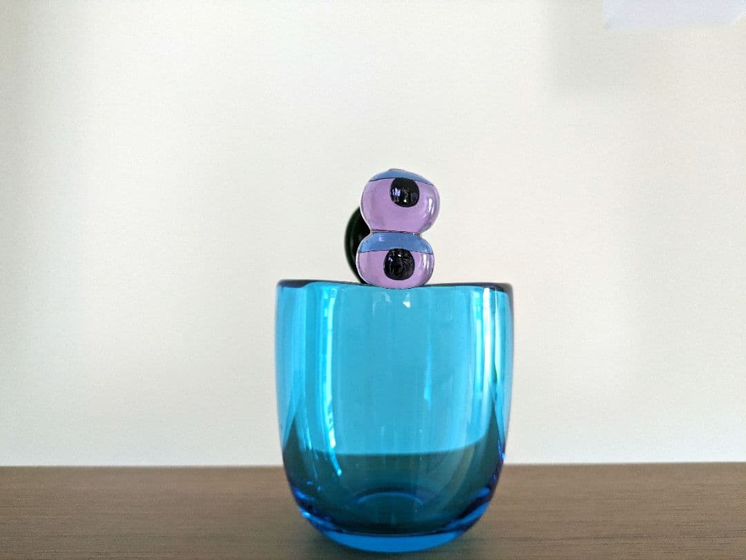 Pompom Vase　N527 　ブルー　ポムポムベース　オイヴァ・トイッカ