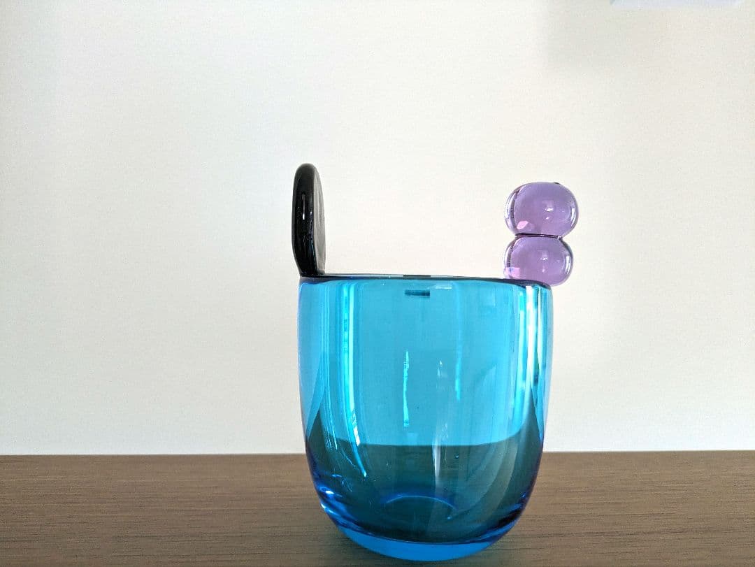 Pompom Vase　N527 　ブルー　ポムポムベース　オイヴァ・トイッカ