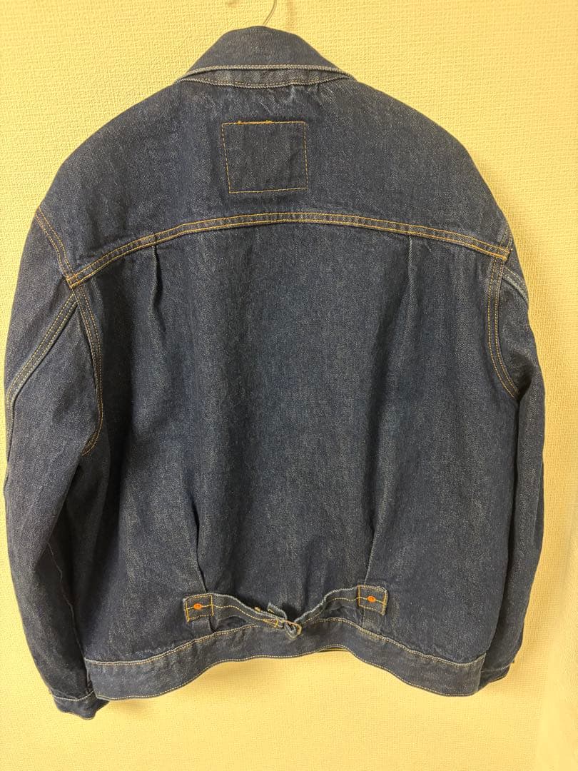 Levi's デニムジャケット ワンウォッシュ セルビッチ 別注 セットアップ