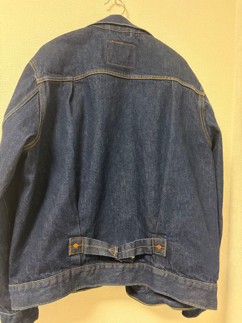 Levi's デニムジャケット ワンウォッシュ セルビッチ 別注 セットアップ