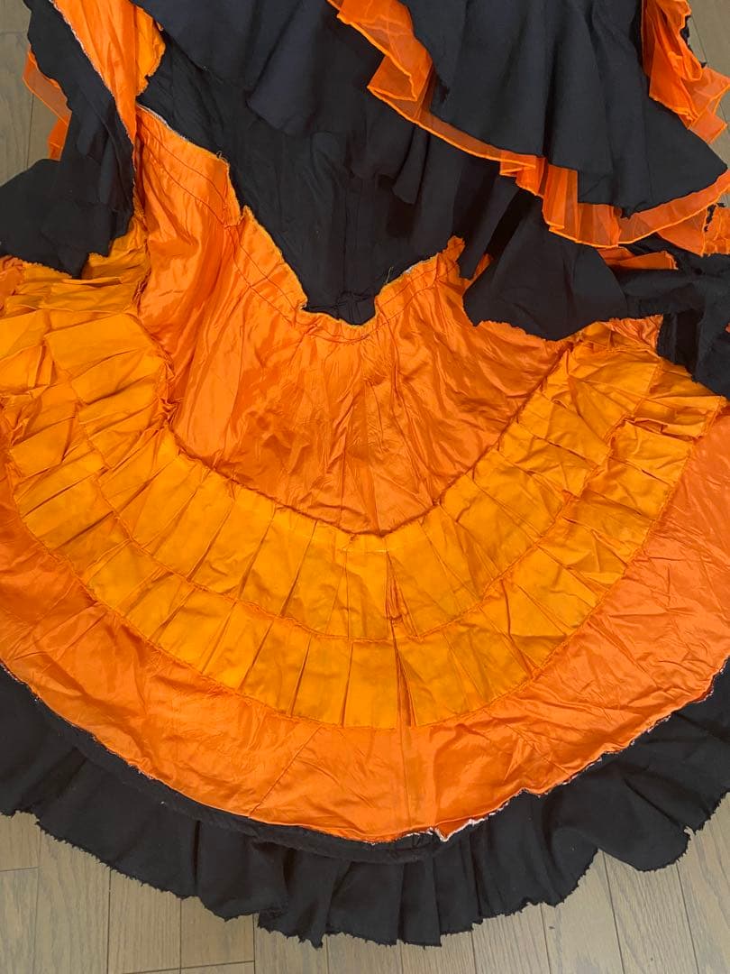 フラメンコ衣装 ファルダ バタデコーラ