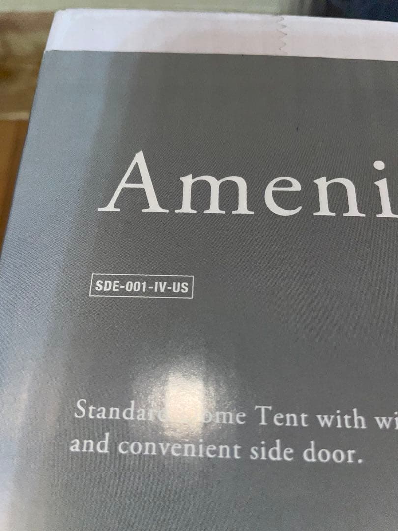  peak アメニティドームM アイボリー　マット&シート　セット