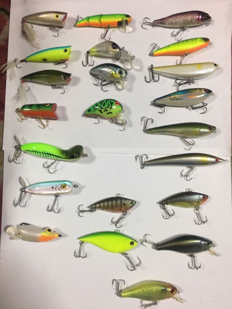 ルアーセット　トラウト　バス用