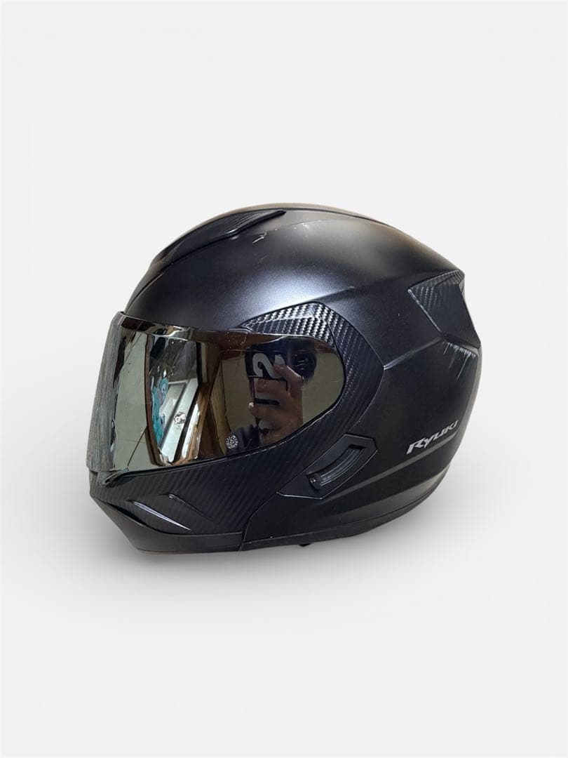 OGK KABUTOリュウキ 黒 フルフェイスヘルメット XL