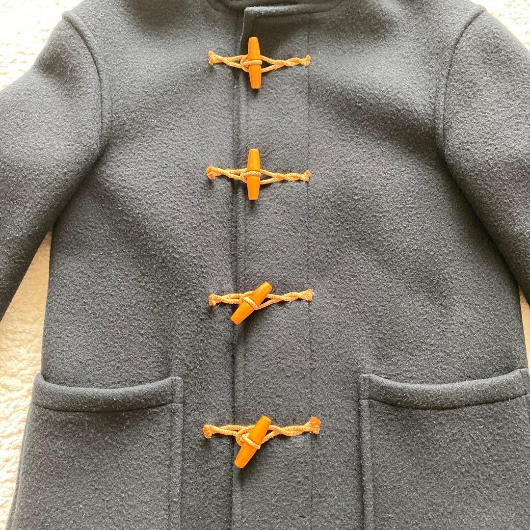 Gloverall ダッフルコート 黒 ブラック 38