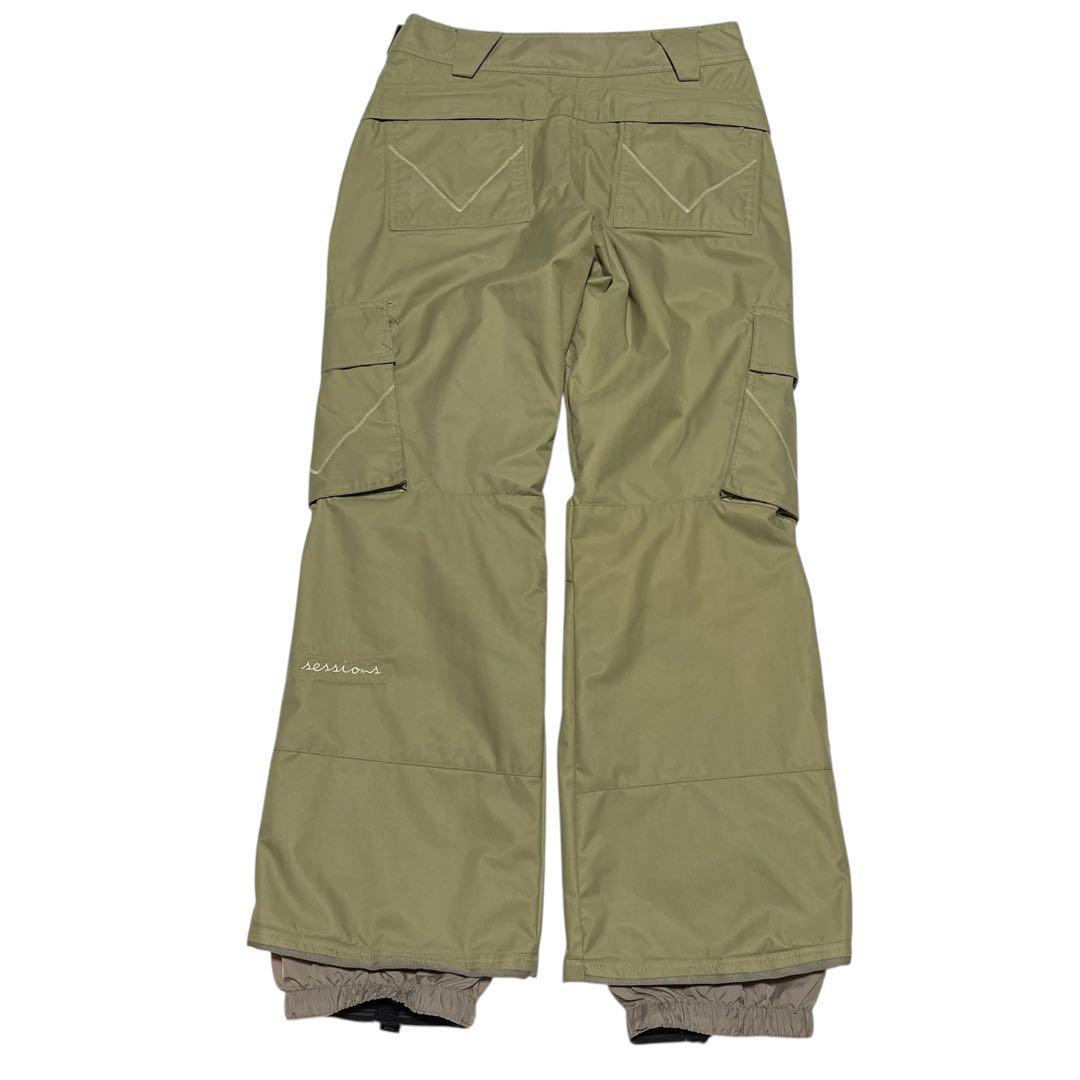 極美品 SESSIONS セットアップ スキー スノボウェア 上下 セッションズ