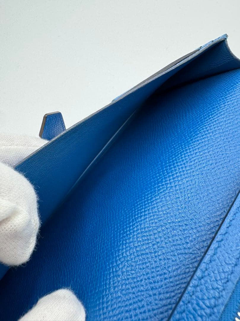 【未使用級】HERMES エルメス ベアンスフレ エプソン C刻印 マチ付き