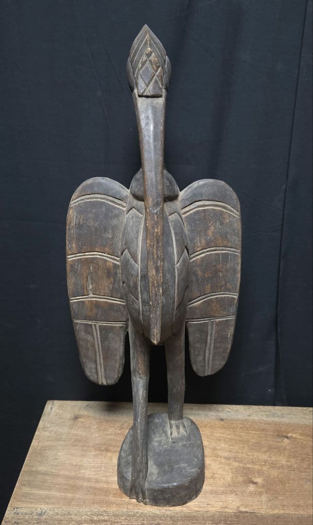 週末大特価！セヌフォ族カラオサイチョウコートジボワールアフリカプリミティブアート