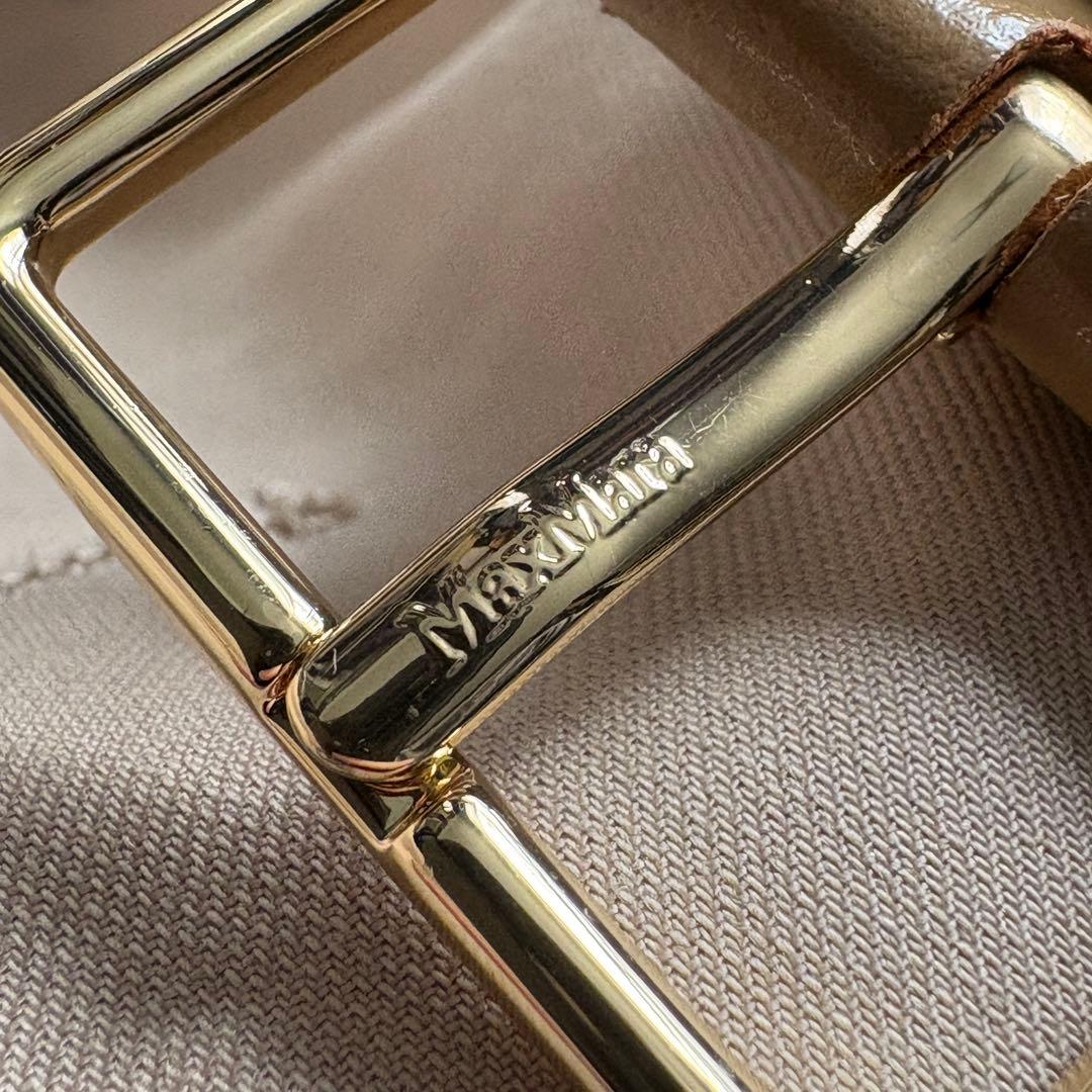 美品✨ MaxMara DRAVA トレンチケープ サンド UNICA 革ベルト