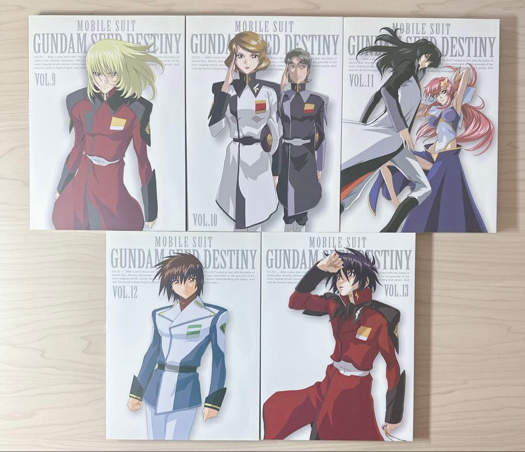 機動戦士ガンダムSEED・SEED DESTINY　DVD全巻セット　特典付き