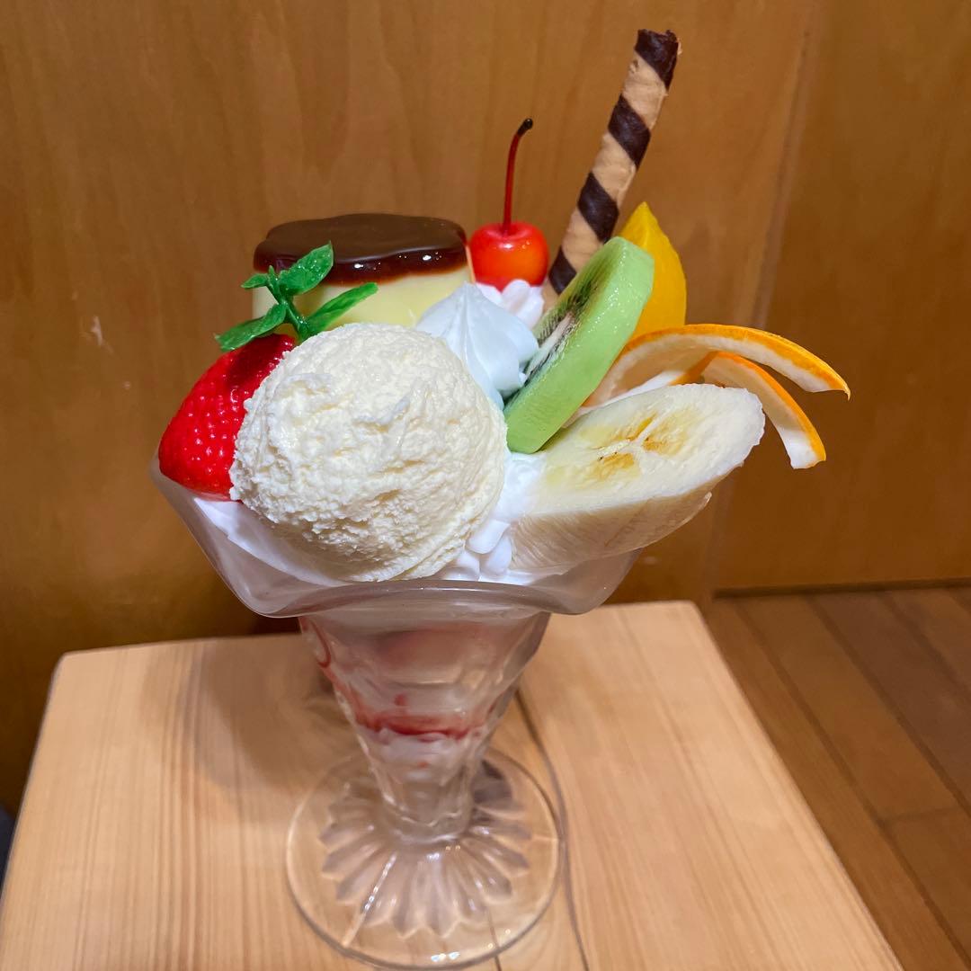 食品サンプル　パフェ　まいづる