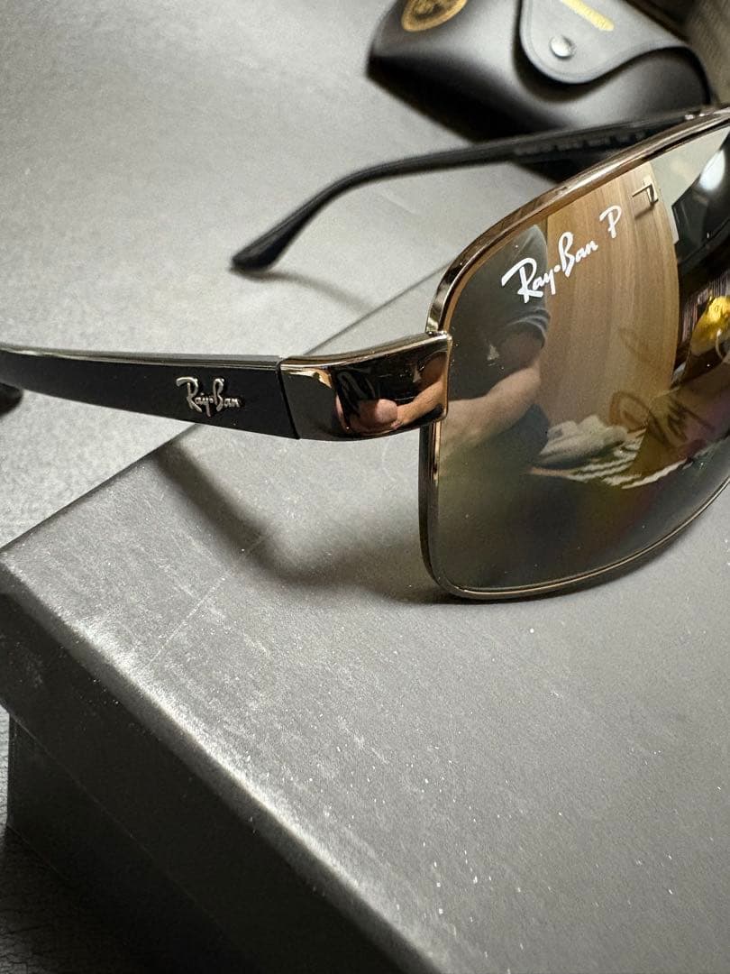 最終値下げ！超美品！RayBanクロマンス偏光サングラス RB3604-CH