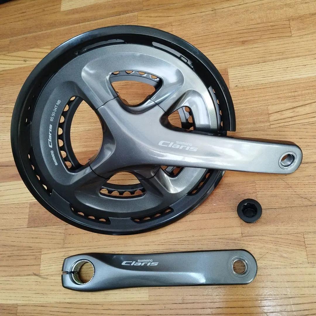 試走10km程度】シマノ クラリス クランク FC-R2000 165mm - メルカリ