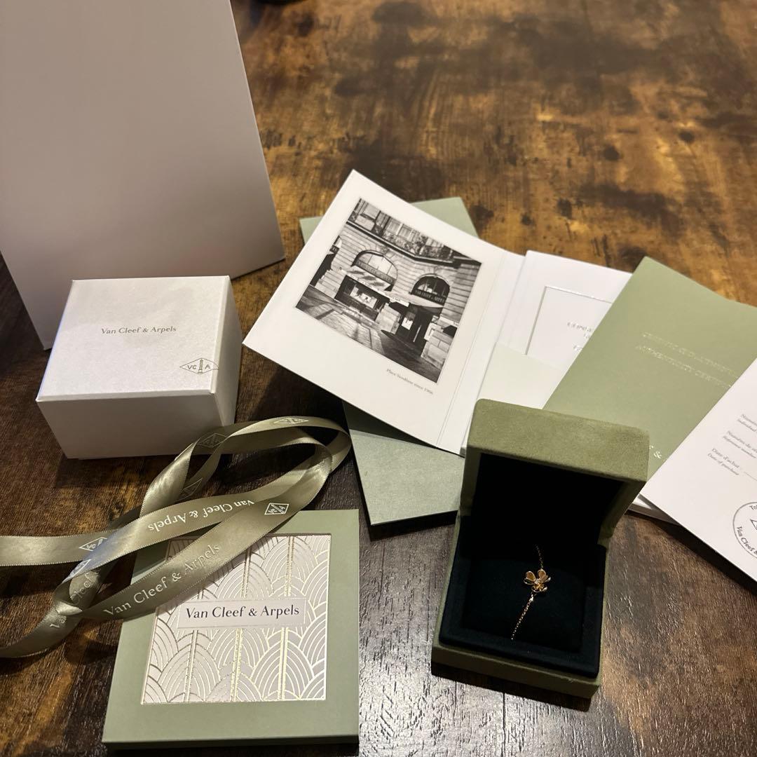 ヴァンクリーフ＆アーペル フリヴォル ブレスレット ミニ YG ダイヤ 正規品