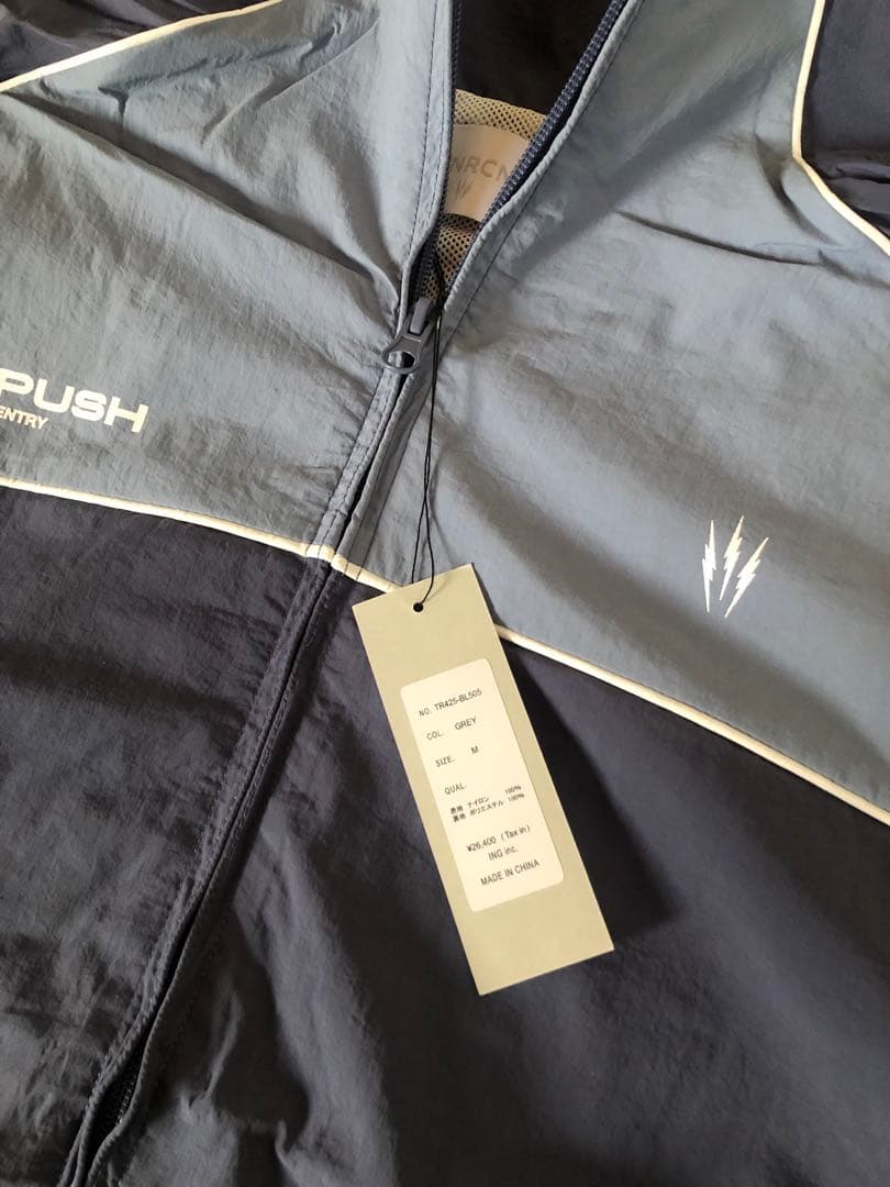 TNRCN NYLON JACKET GRAY RUFFLOG サイズM