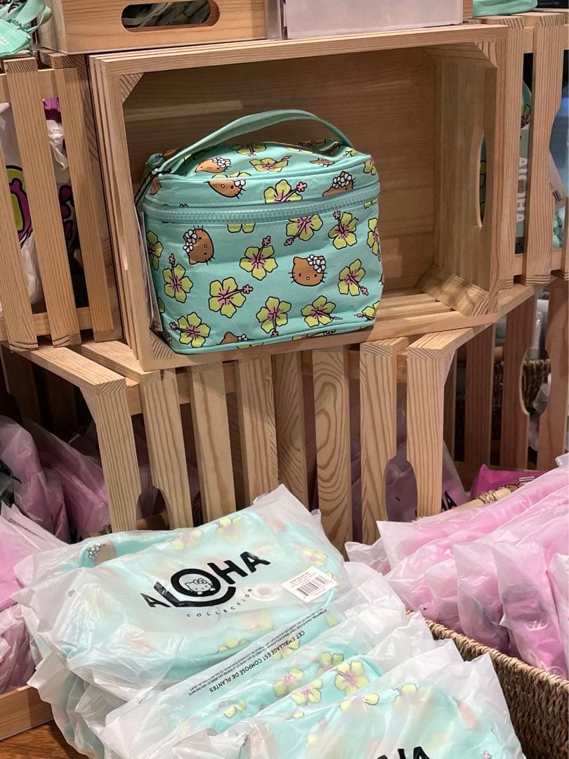 ハワイDFS限定アロハコレクション✖︎ハローキティ バニティポーチ