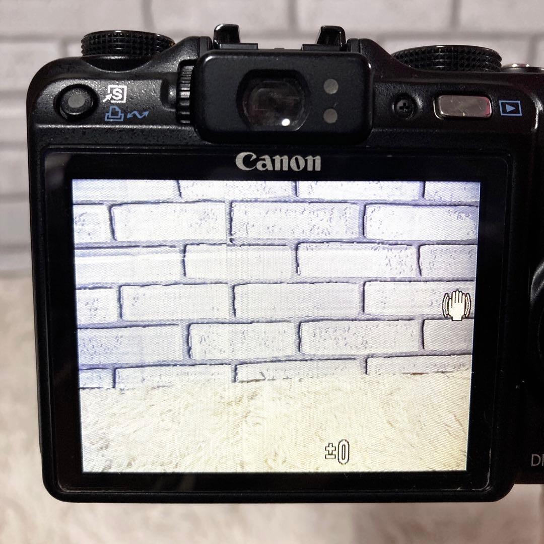 【動作品】 Canon キャノン PowerShot G9 デジタルカメラ 黒