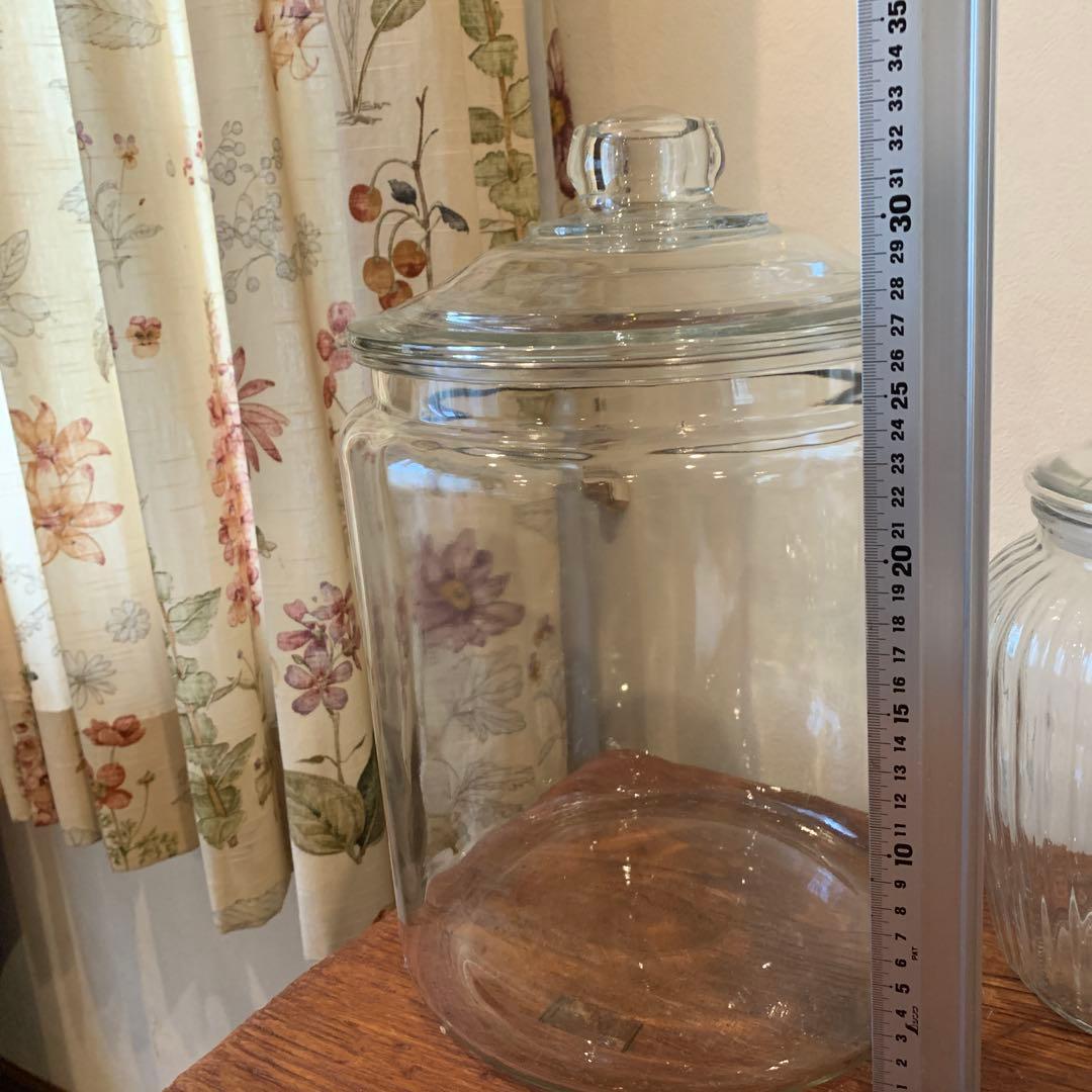 アメリカ製 アンカーホッキング ガラスキャニスター 3個セット - メルカリ