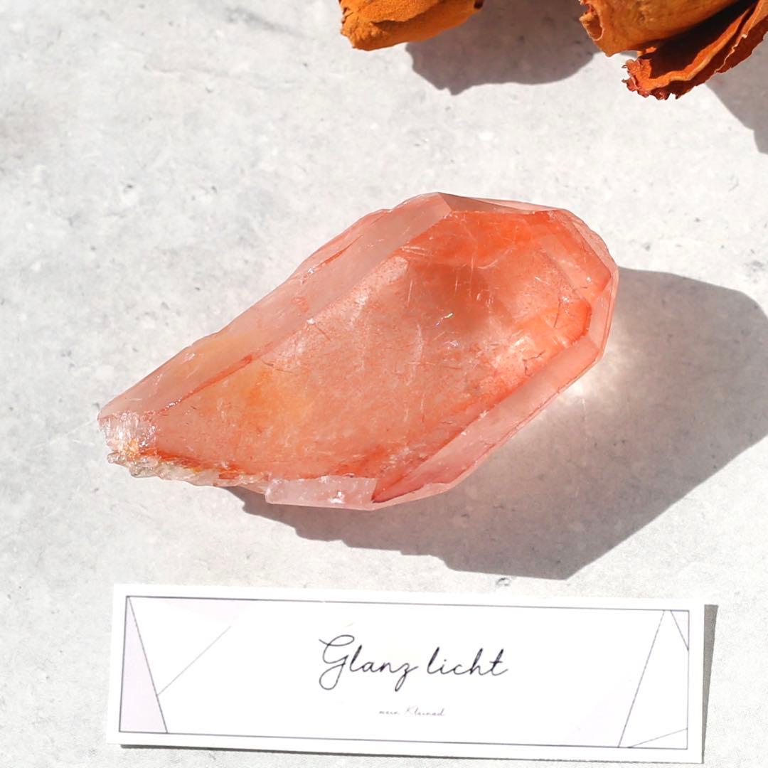 ソウルメイトツイン ディープピンクレムリアンシード 天然石 クォーツ ツインレイ