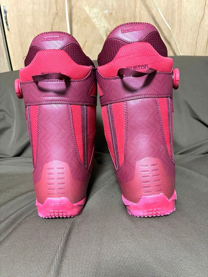 BURTONバートン スノーボードブーツ 27.0cm レッド