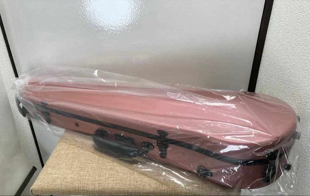 写真追加ヴァイオリンケース】カーボンマック CFV-2S サテン ピンク 4/4