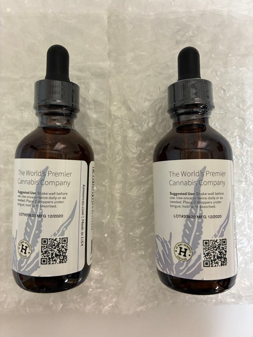 Kannaway CBDオイル 2本 2本 Kannaway CBDオイル www.consterior.com