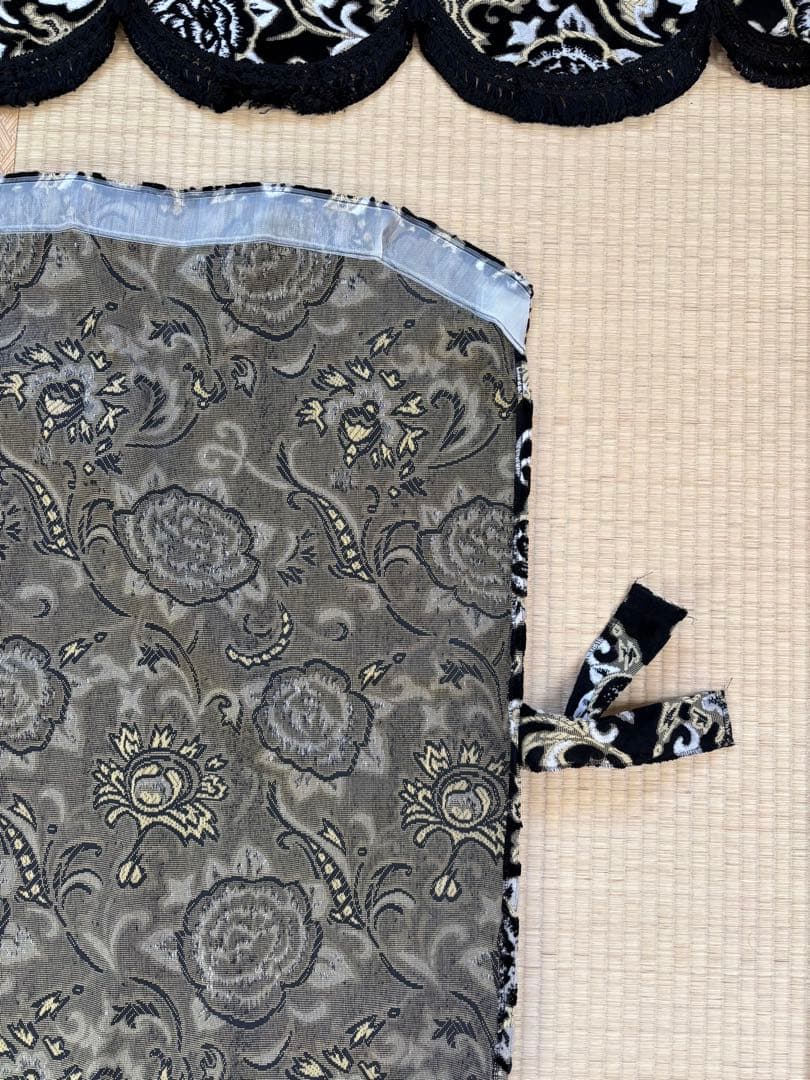 モンブランローズ　金華山3点式トラック用センターカーテン